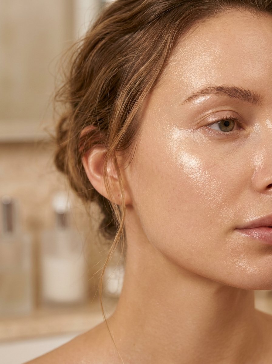 Radiant, clear skin after treatment